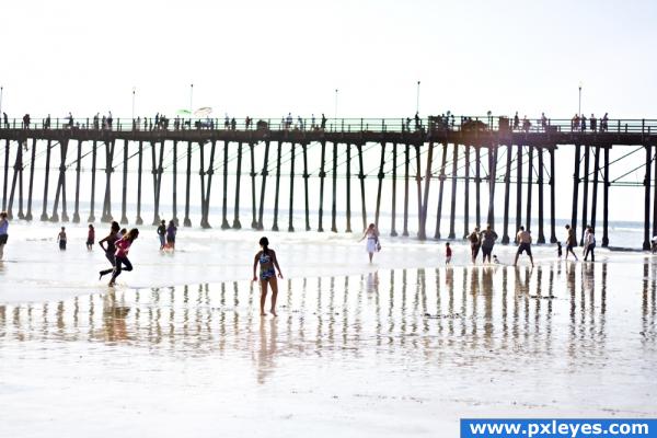 Chillin by the pier. 